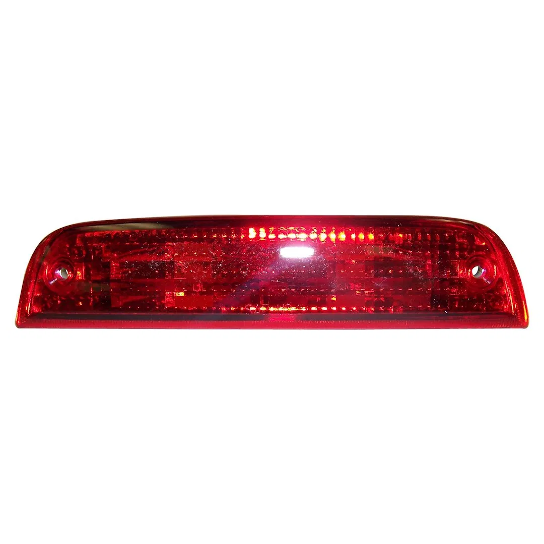 55054992 – CROWN AUTO Center High Mount Stop Light, OEM Red Plastic Lens Clear Bulb